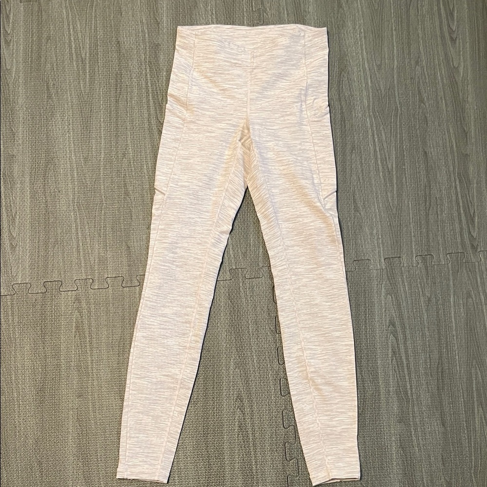 White and grey Leggings